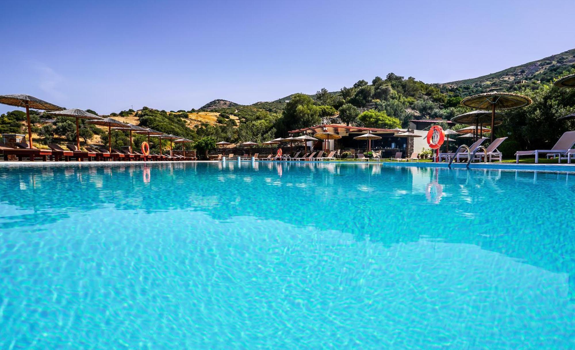 Evia Hotel & Suites Marmari  Exteriör bild